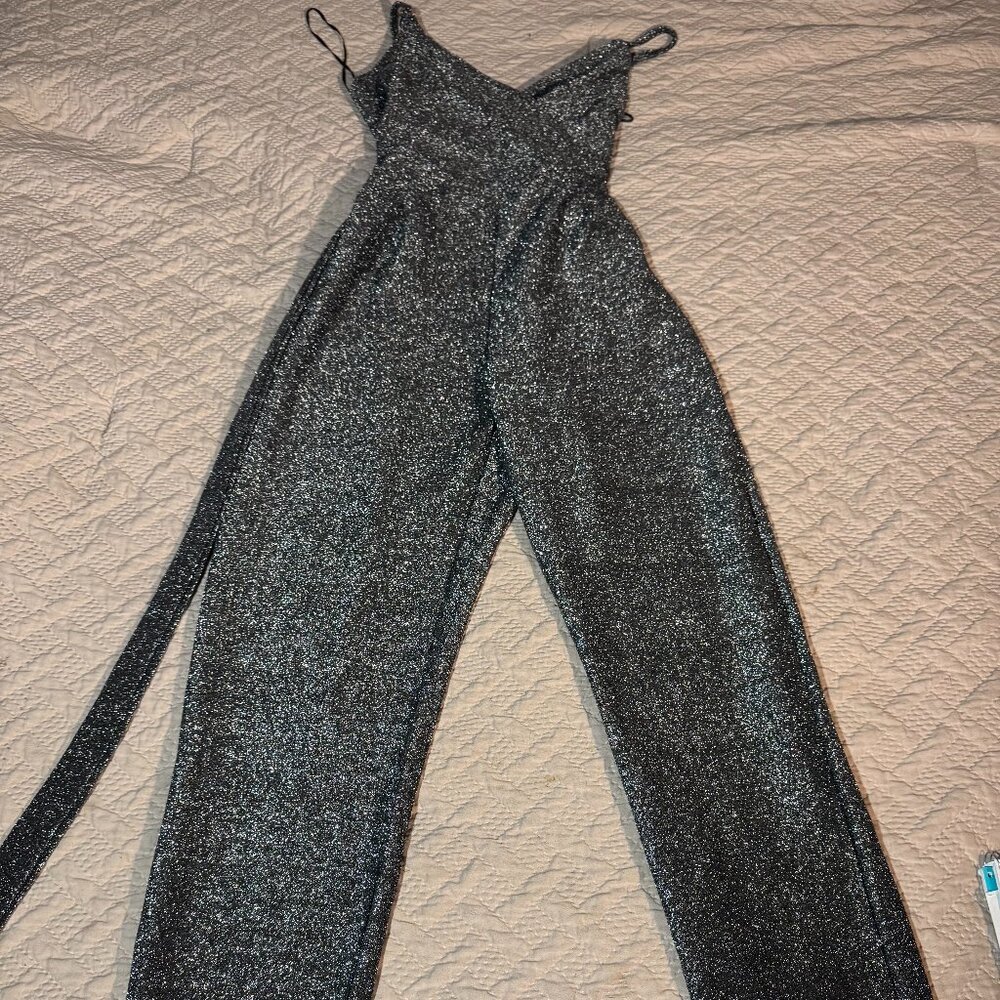 Fashion Nova jumpsuit , XL, Black